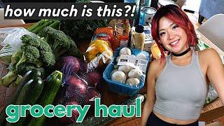 VEGAN GROCERY HAUL 2024... Is Budget Friendly Even Possible Now?! #veganuary