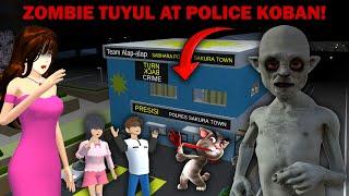 THERE'S NEW ZOMBIE TUYUL AT POLICE KOBAN HORROR SECRET ROOM IN THIS PLACE || SAKURA SCHOOL SIMULATOR