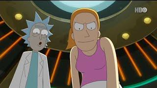 Rick and Summer FIGHT Their Way to save Morty | Rick and Morty Season 7 Episode 7