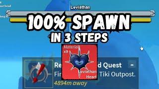 How To Spawn Leviathan COMPLETE GUIDE! STEP BY STEP | Blox Fruits