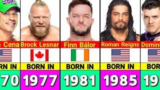 WWE Superstars Born In Every Year 1970-2000