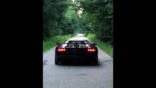 Lamborghini Aventador SVJ Launch control and revs!! (Big Flames) #novitec