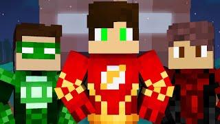 3 Idiots vs Herobrine in Minecraft Superheroes (Final Stream)