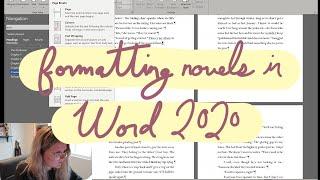 How I Format My Novels for Print for KDP