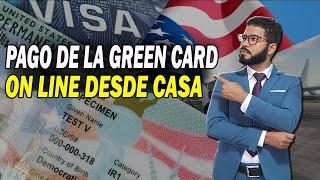 Pague su Green Card o tarjeta de residencia antes de viajar a EEUU 2025 #greencard #uscis #usa #fyp