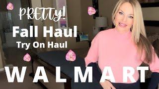 Walmart Fall Haul-Pretty Clothes--Walmart Try On Fall 2022 -She Said Yes Jewelry- Style over 40.