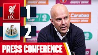 Arne Slot Post-Match Press Conference | Liverpool 1-2 Newcastle | Carabao Cup Final