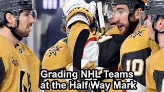 Grading NHL Teams at the Half (2024-25 Edition)