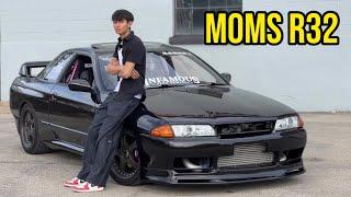 Meet The Teenager Who Restored His Moms R32 Nissan Skyline