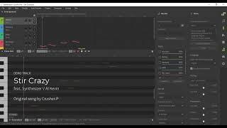 Synthesizer V AI Kevin Voice Demo - Stir Crazy