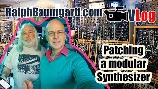 How to patch a modular analog Synthesizer in an unconventional way!