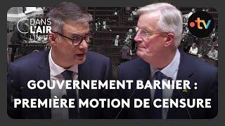 Gouvernement Barnier : première motion de censure - C dans l'air - 08/10/24