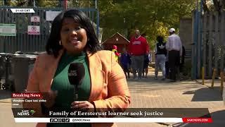 Family of Eersterust learner seeks justice, alleges worker assaulted daughter