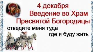 ВВЕДЕНИЕ 4 декабря. КТО первым переступит ПОРОГ.После этого дня НЕЛЬЗЯ копать землю