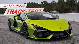 The 2024 Lamborghini Revuelto A Hybrid Supercar Powered by a V12 | MotorWeek Track Test