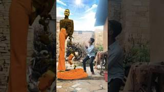 Sand Sculpture Falling Down Manjete pyari lage tu xori ghani hasin ge - Funny vfx magic#shorts