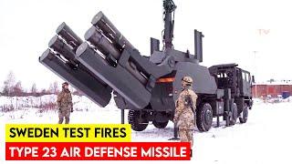 Sweden Test Fires Type 23 Air Defense Missile