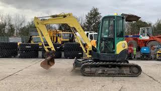 2007 YANMAR GLOBAL VIO45 ZERO TAIL EXCAVATOR c/w 3 x BUCKETS