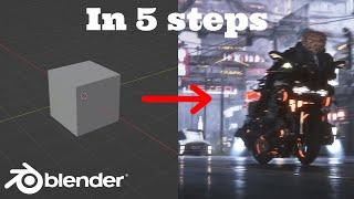 How i make city scenes in blender - tutorial