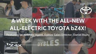 LOCAL ESTATE AGENT TESTS OUT THE ALL-NEW ALL-ELECTRIC TOYOTA bZ4X!