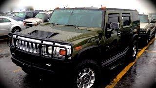 2003 Hummer H2 6.0L V8 Start Up, Quick Tour, & Rev With Exhaust View - 142K