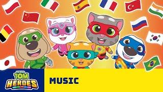 Sing Like a Hero! Talking Tom Heroes Song in 14 Languages