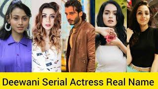 Deewani Serial Star Cast Real Name And Age ।।Deewani Serial Actress Real Name ।।Meera&Parth