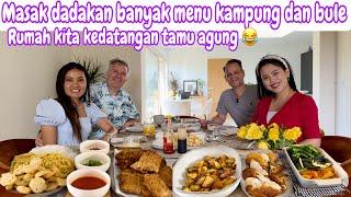 MASAK DADAKAN MENU KAMPUNG DAN BULE  || RUMAH KITA KEDATANGAN TAMU AGUNG 