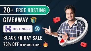 Black Friday Web Hosting Deal 2024 (Up to 75% OFF)  20+ Free Hosting Giveaway