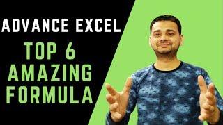 Top 6: Advanced Excel Tips (Powerful & Faster!!) in Hindi [Tech Guru Plus]