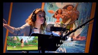 Moana: 'How Far I'll Go' BEHIND THE MIC: 14 Languages Studio Version [HD]