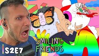 Smiling Friends 2x7 Reaction | TOO MANY JUMP SCARES 