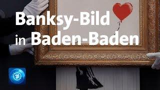 Banksy: Schredder-Bild im Museum