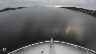 Sailing a cargo ship from Karmøy to Gismarvik