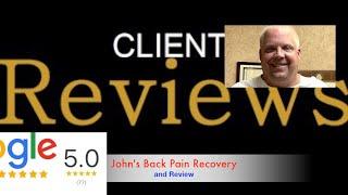 Back Pain Relief, Again. John's story. Euclid Chiropractic