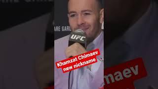 Khamzat Chimaev new nickname by Colby Covington #khamzatchimaev #colbycovington #covington #ufc