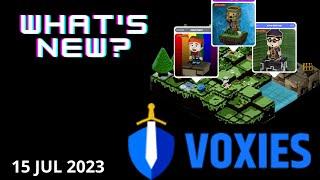 VOXIE TACTICS What's new? Website, marketplace, social media development 15 Jul 2023, 7/15/2023