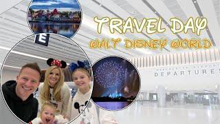 Walt Disney World Travel Day | Polynesian Fireworks | Caribbean Beach | Orlando Family Vlog