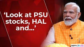 PM Modi's Big Statement On Stock Market & Election Results | PM Modi Interview