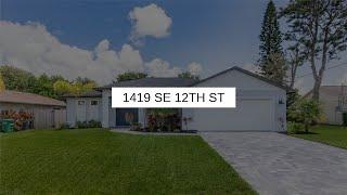 1419 SE 12th ST | CAPE CORAL Real Estate