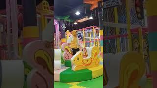 wahana Bermain Indoor warna warni #playground #odongodong #perosotan