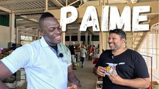 Victor's Impressive Paime at the Siparia Market in Trinidad