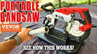 Vevor PORTABLE BANDSAW // Full Review!