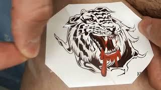 My Most Relaxing Temporary Tattoo - How To Make A Beautiful Temporary Tattoo Sticker
