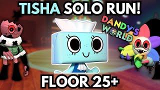 SOLO TISHA RUN! (FLOOR 25+) | Dandy's World