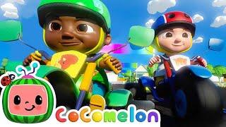 Bike Race Song  CoComelon Nursery Rhymes & Kids Songs Time for Music! 