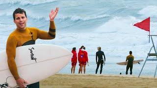 I Tried Surfing Storm Waves in Belgium