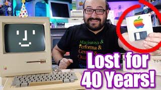 Lost Apple History... FOUND on a Floppy Disk!  Macintosh 40th Birthday Surprise (1984-2024)