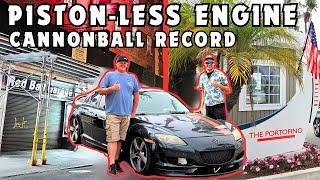 A New Cannonball Record With Mazda's Experimental Engine - 6,000 Mile Reliabilty Test!