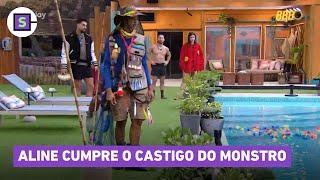 BBB 25: Aline é o Monstro da semana e enfrenta o castigo